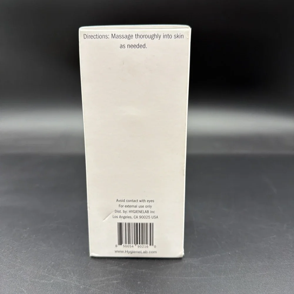 HygieneLab Body Lotion for Men 12oz EWG Verified Hydrating Fragrance-Free